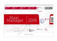 Kalendář stolní 2016 - Maximanager červený