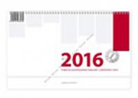 Kalendář stolní 2016 - Podnikatelský červený