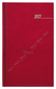 Diář 2017 - Kronos červený týdenní kapesní