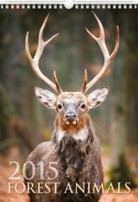 Forest Animals - nástěnný kalendář 2015