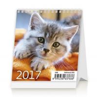 Kalendář stolní 2017 - Mini Kittens