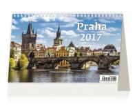 Kalendář stolní 2017 - Praha