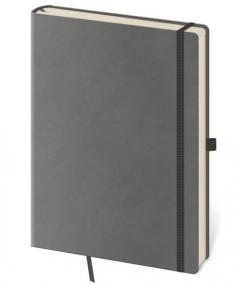 Zápisník Flexies Grey - S linkovaný