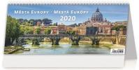 Kalendář stolní 2020 - Města Evropy/Mestá Europy