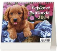 Kalendář stolní 2019 - MiniMax Pejskové/Psíčkovia