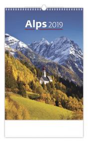 Kalendář nástěnný 2019 - Alps