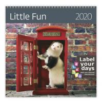 Kalendář nástěnný 2020 - Little Fun