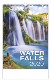 Kalendář nástěnný 2020 - Waterfalls