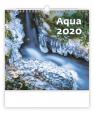 Kalendář nástěnný 2020 - Aqua