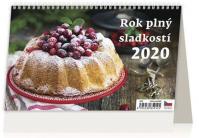 Kalendář stolní 2020 - Rok plný sladkostí