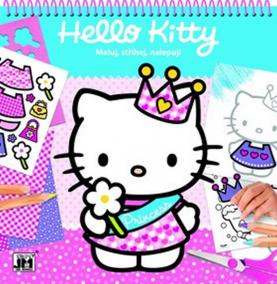 Hello Kitty - Maluj, stříhej, nalepuj!