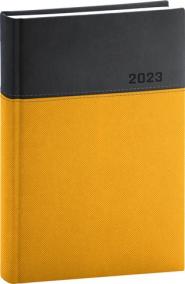 Denní diář Dado 2023, žlutočerný