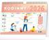 NOTIQUE Týždenný rodinný plánovací kalendár s háčikom CZ/SK 2026, 30 x 21 cm