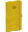 NOTIQUE Vreckový diár Rivoli 2026, žltozelený, 9 x 15,5 cm