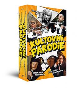 Kolekce Kultovní parodie - Adéla ještě nevečeřela + Čtyři vraždy stačí, drahoušku + Kdo chce zabít Jessii? + Pane, vy jste vdova! + Tajemství hradu v Karpatech - 5 DVD