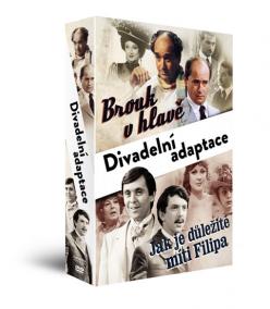Kolekce Divadelní adaptace - 2 DVD (Brouk v hlavě + Jak je důležité míti Filipa)