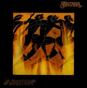 Santana: Marathon (Yellow, Orange -amp; Red Marble) LP