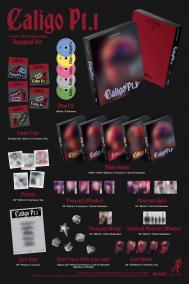 Plave:  Caligo Pt.1 / Sticker(S) Polaroid(S) Photo Card(S) Lyrics