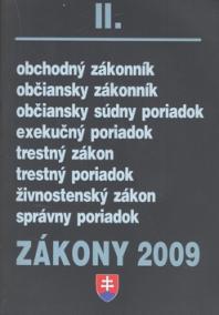 Zákony 2009 II.