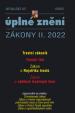 Aktualizace 2022 II/2 - Trestní zákoník, Trestní řád, Zákon o Rejstříku trestů