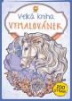 Velká kniha Vymalovánek - fialová