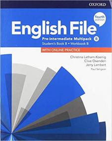 English File Fourth Edition Pre-Intermediate: Multi-Pack B: Student´s Book/Workbook