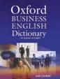 Oxford Business English Dictionary for learners of English + CD-ROM