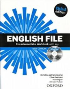 English File Third Edition Pre-intermediate Workbook with Answer Key and iChecker