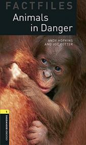 Oxford Bookworms Library Factfiles: Level 1:Animals in Danger audio pack