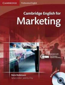 Cambridge English for ...: Marketing
