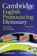 Cambridge English Pronouncing Dictionary, 18th edition: PB w CD-ROM for Win