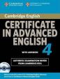 Camb CAE 4 for updated exam: Self-study pk (SB w Ans - A-CDs (2))