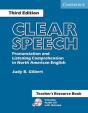 Clear Speech 3rd ed.: Teacher´s Resource Book