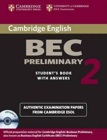 Cambridge BEC 2 Preliminary: Self-study Pack