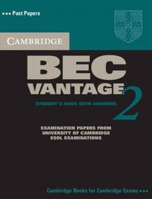 Cambridge BEC 2 Vantage: Self-study Pack