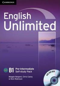 English Unlimited Pre-Intermediate: Self-study Pack (WB + DVD-ROM)