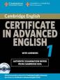 Cambridge Certificate in Advanced English 1 for Updated Exam Self-study Pack(Student´s Book with answers and Audio CDs (2))
