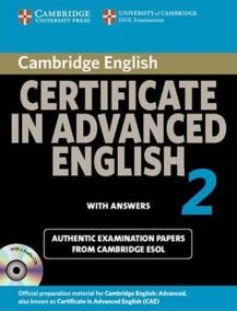 Cambridge Certificate in Advanced English 2 for Updated Exam Self-study Pack(Student´s Book with answers and Audio CDs (2))