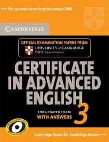 Camb CAE 3 for updated exam: Self-study pk (SB w Ans - A-CDs (2))