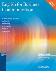 English for Business Communication: Student´s Book