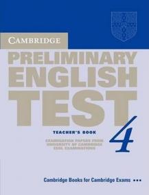 Cambridge Preliminary English Test 4 Teacher´s Book 