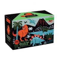 Glow in Dark Puzzle: Dinosaurs/Zářící puzzle: Dinosauři (100 dílků)