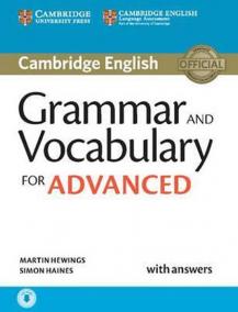 Grammar and Vocabulary for Advanced: Book w. Answ. w. Audio