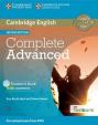 Complete Advanced 2nd Edition: Student´s Book with ans. with Testbank