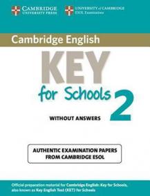 Camb Key Eng Tests for Sch 2: SB