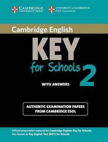 Camb Key Eng Tests for Sch 2: SB w Ans