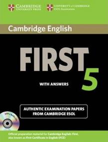 Camb Eng First 5: Self-study pk (SB w Ans - Audio CD)