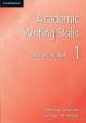 Academic Writing Skills: Level 1 Teacher´s Manual