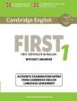 Cambridge English First 1 for Revised Exam from 2015 Student´s Book without Answers