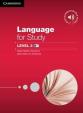 Language for Study Level 3: Student´s Book with Downloadable Audio